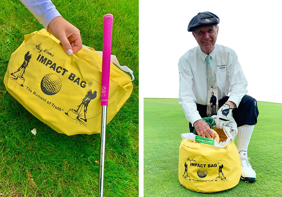 Golf Impact Bag® by Dr. Gary Wiren Golf Training Aid – Top Shelf Golf