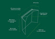SkyTrak+ Retractable Screen Package