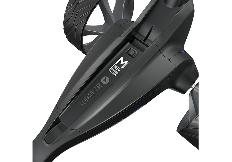 motocaddy m5 gps dhc lithium remote electric caddy battery
