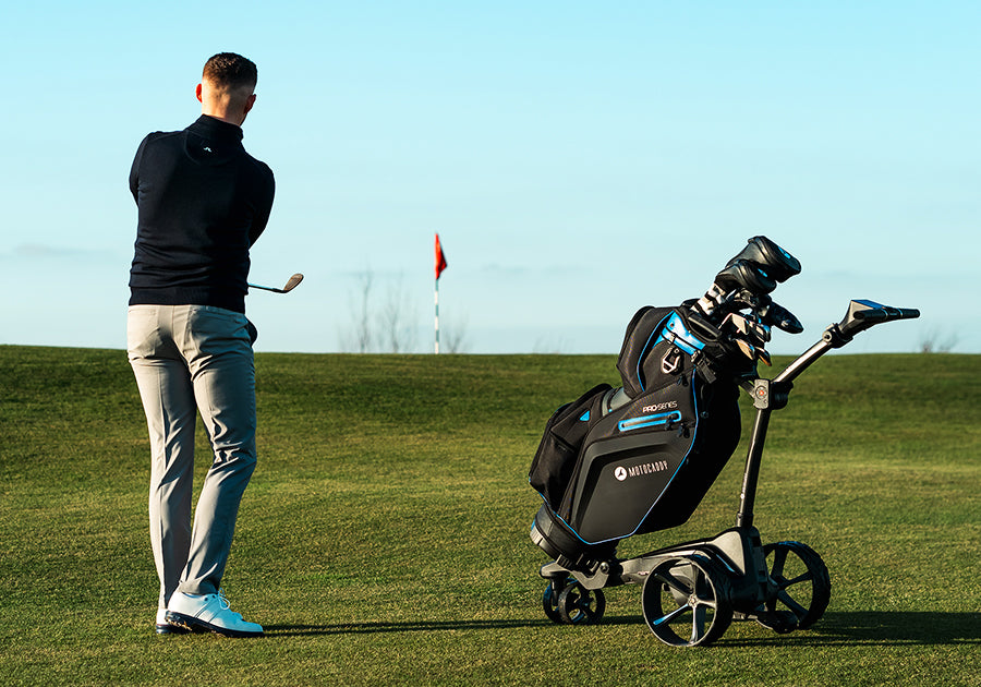 Motocaddy M7 GPS Remote Electric Lithium Golf Caddy