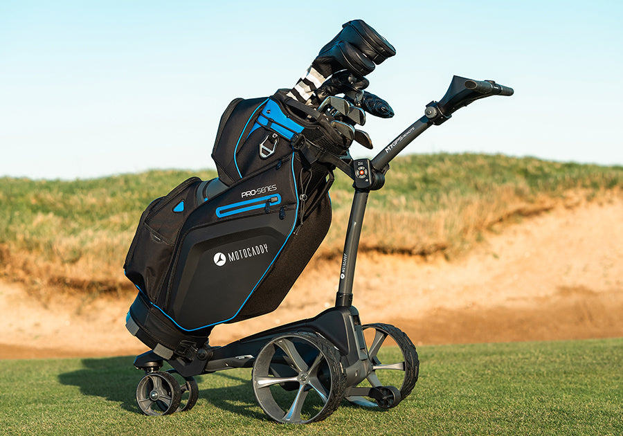 Motocaddy M7 GPS (2026) Remote Electric Lithium Golf Caddy – Top