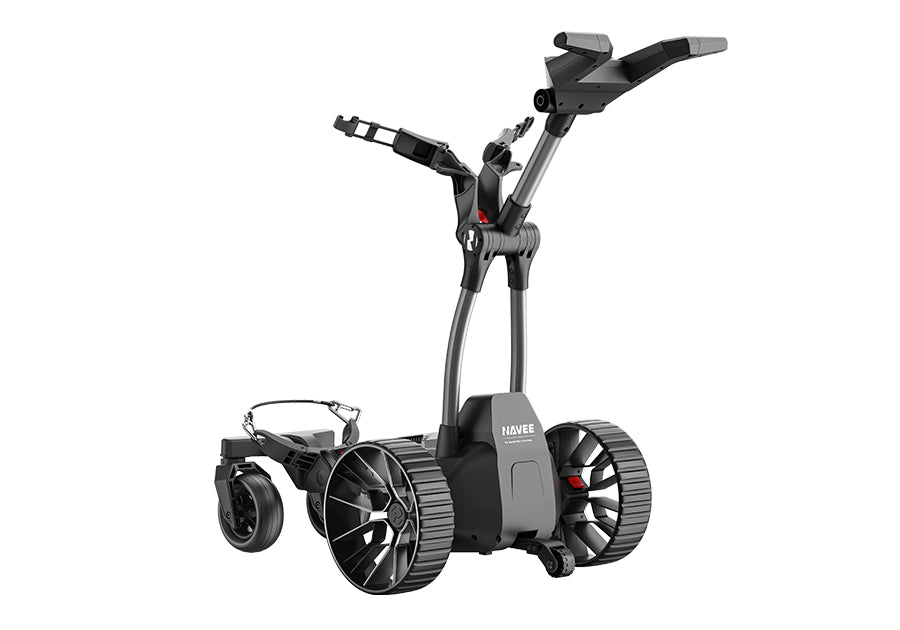 NAVEE Birdie 3/3X Follow Golf Caddy - Back View