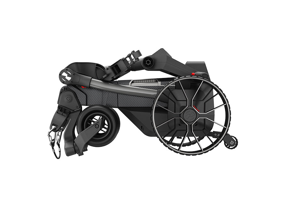 NAVEE Birdie 3/3X Follow Golf Caddy - Side View