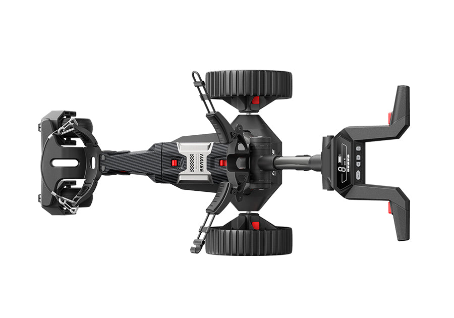 NAVEE Birdie 3/3X Follow Golf Caddy - Top View