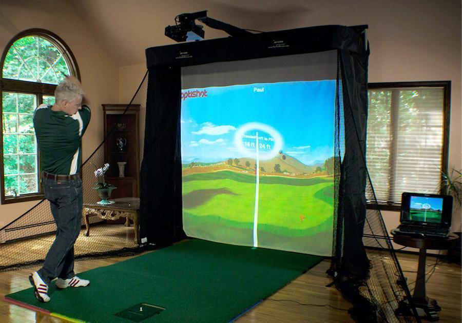 Golf Simulator Floating Screen Package
