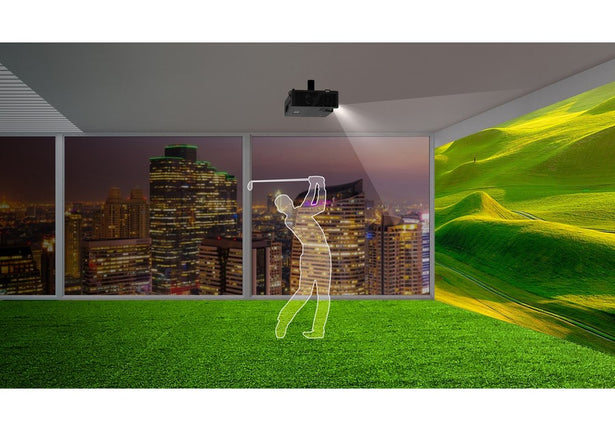 Optoma ZU507TST Golf Simulator Projector - Back Panel