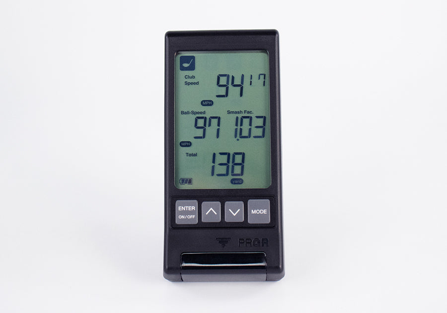PRGR Black Pocket Golf Launch Monitor