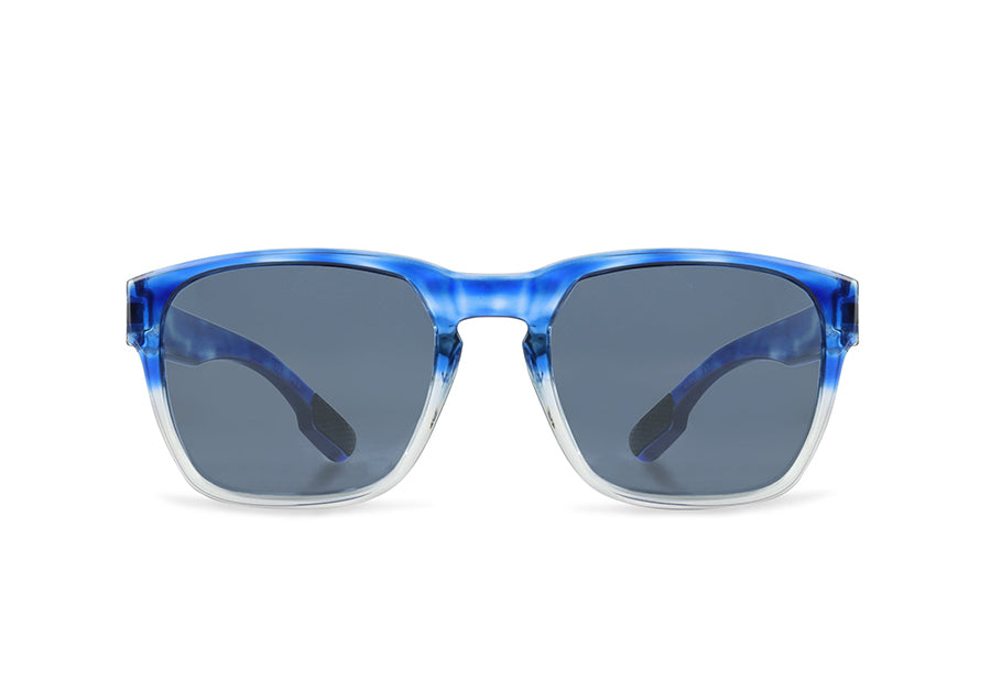 pebble beach sunglasses golf training aid blue gray front