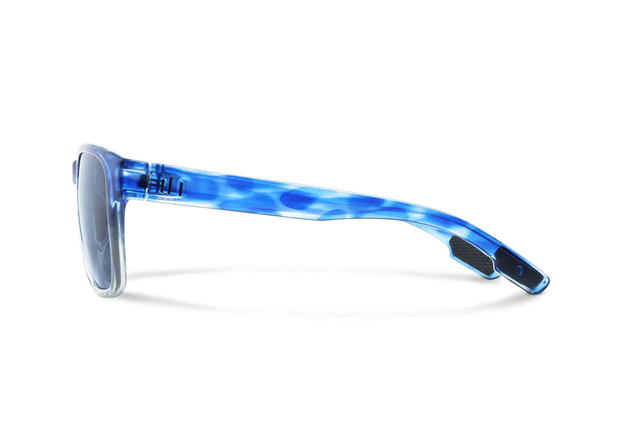 pebble beach sunglasses golf training aid blue gray side