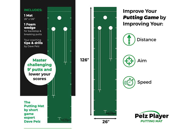 Pelz Player Putting Mat