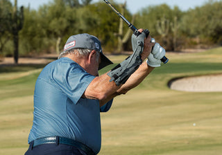 precision impact golf training aid by pure swing products lifestyle back