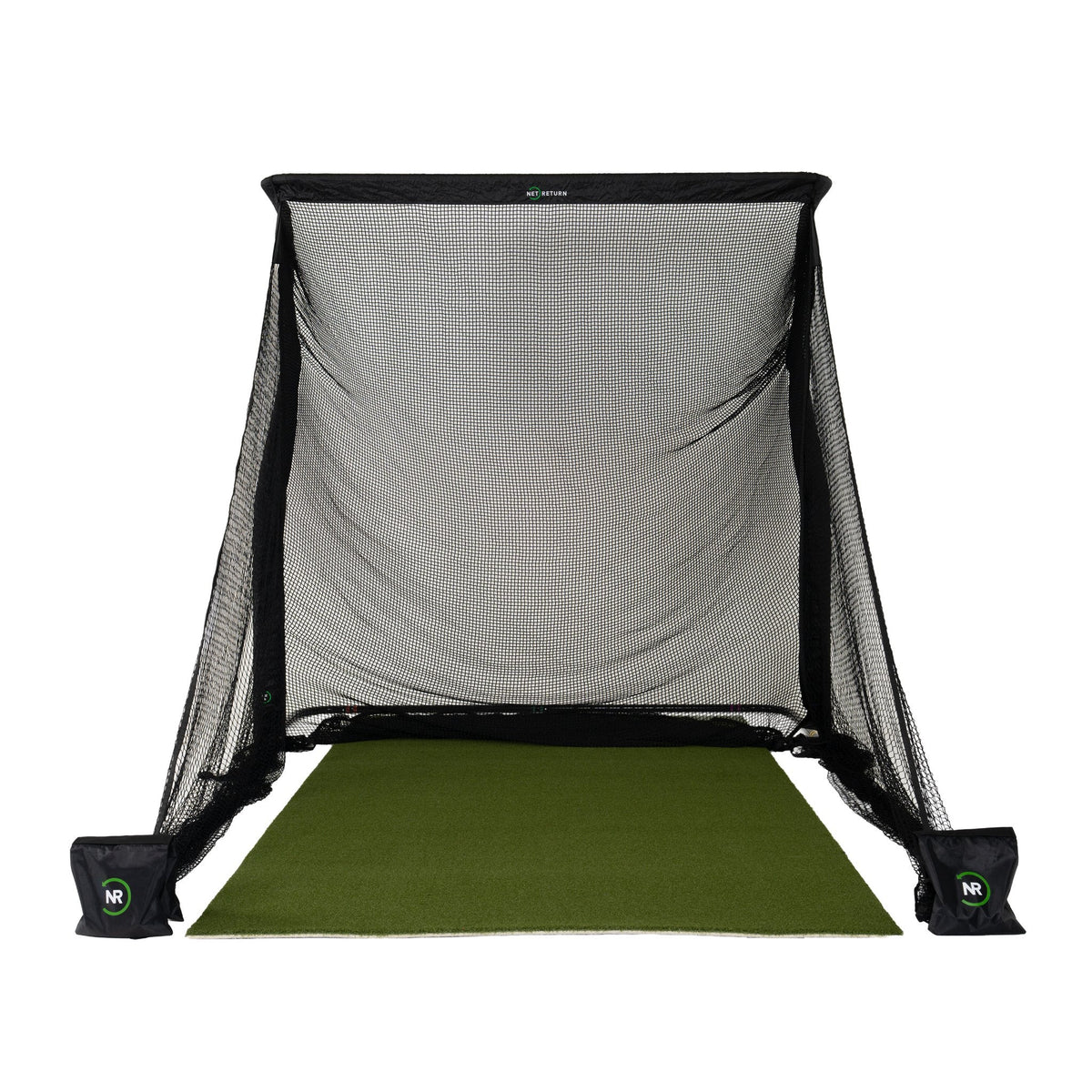 The Net Return Pro Large Golf Package with the Pro 8 net, front view