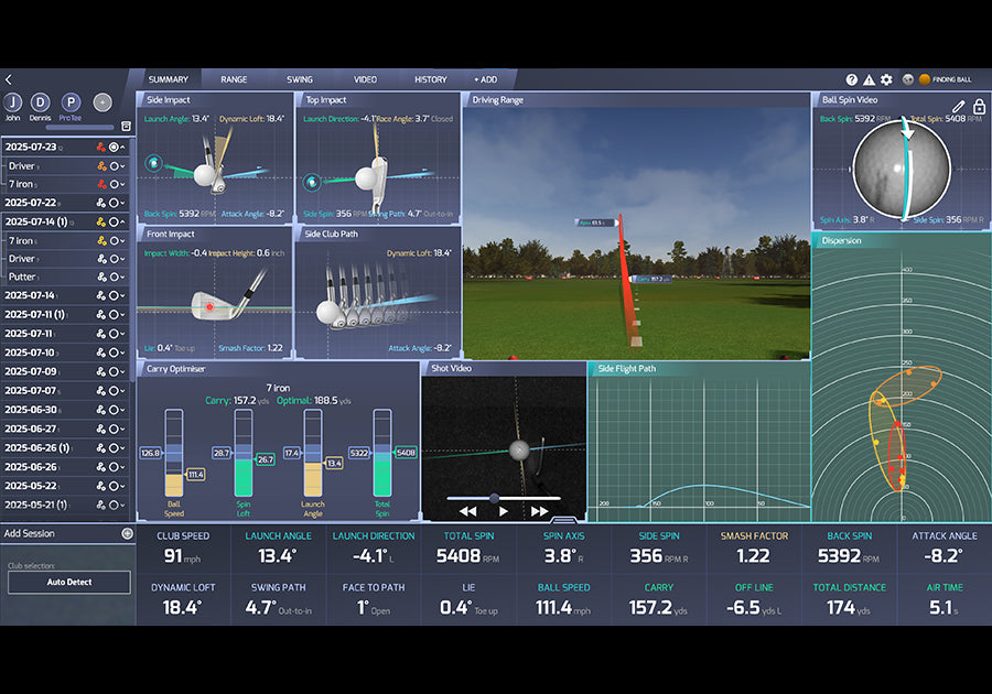 ProTee VX Golf Launch Monitor & Golf Simulator - ProTee Labs