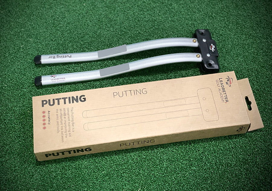 putting bar golf training aid package