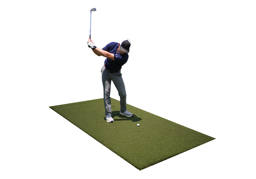 real feel country club elite golf mat 5x10