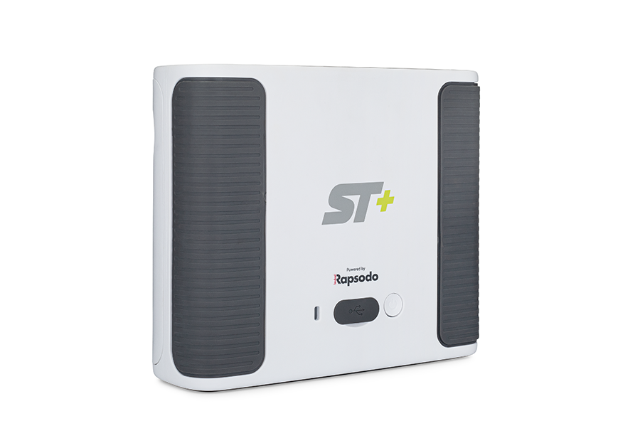 skytrak plus launch monitor and golf simulator back