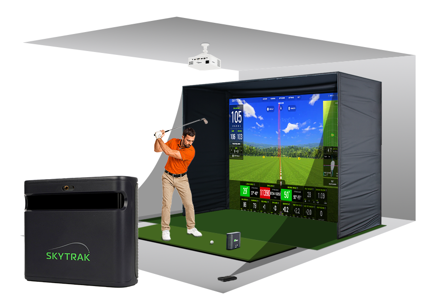 SkyTrak ST MAX All-In-One Golf Simulator | Top Shelf Golf
