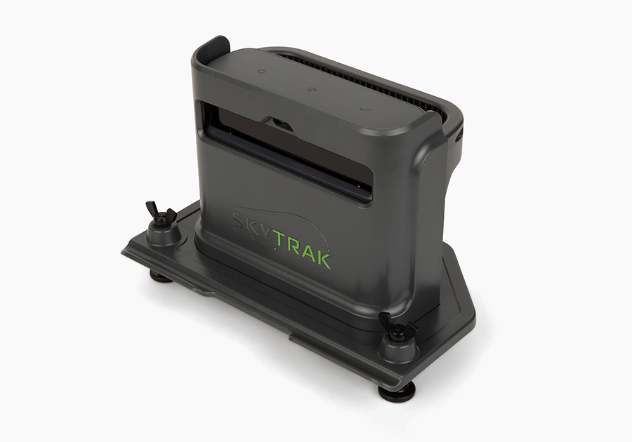 skytrak st max launch monitor and golf simulator case