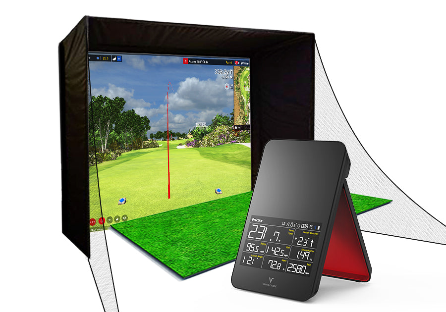 Swing Caddie SC4 PerfectBay Golf Simulator Package