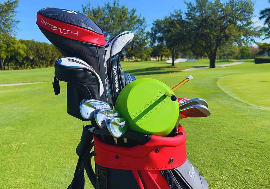 the connector by sure golf lifestyle golf bag