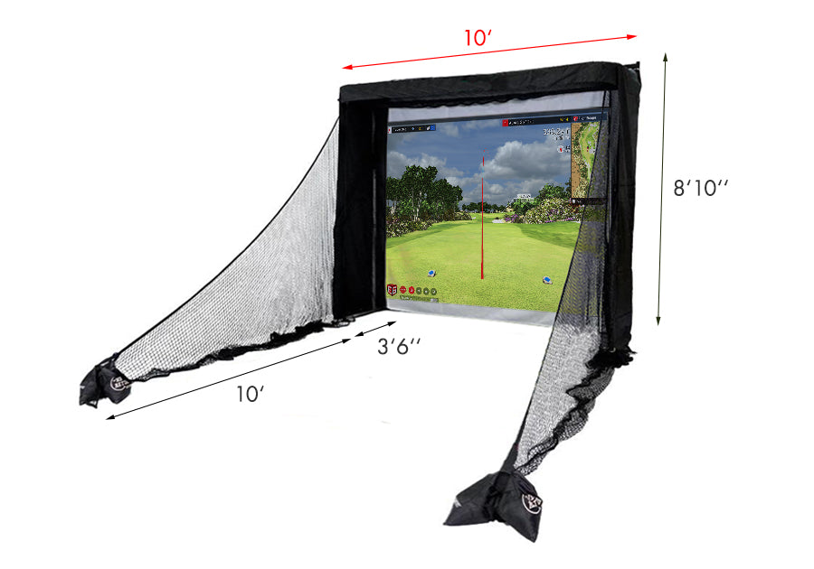 Swing Caddie SC4 PRO Floating All-In-One Golf Simulator | Top