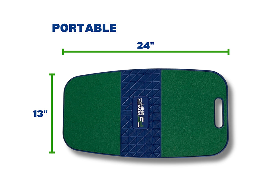 the power shift board golf training aid dimensions