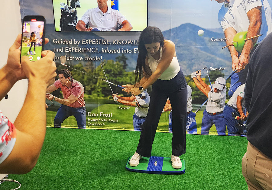 the power shift board golf training aid lifestyle