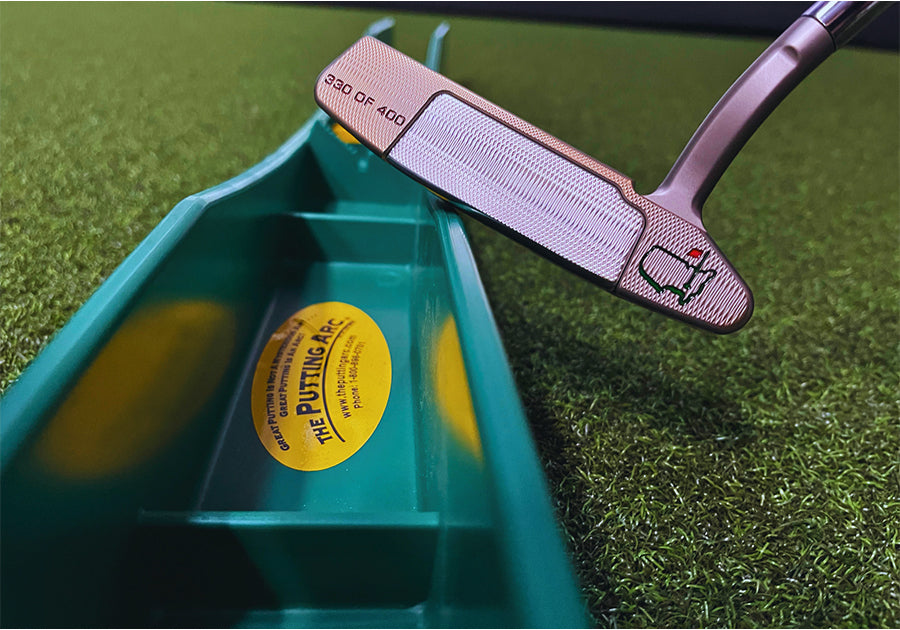 the putting arc ms 3d golf training aid