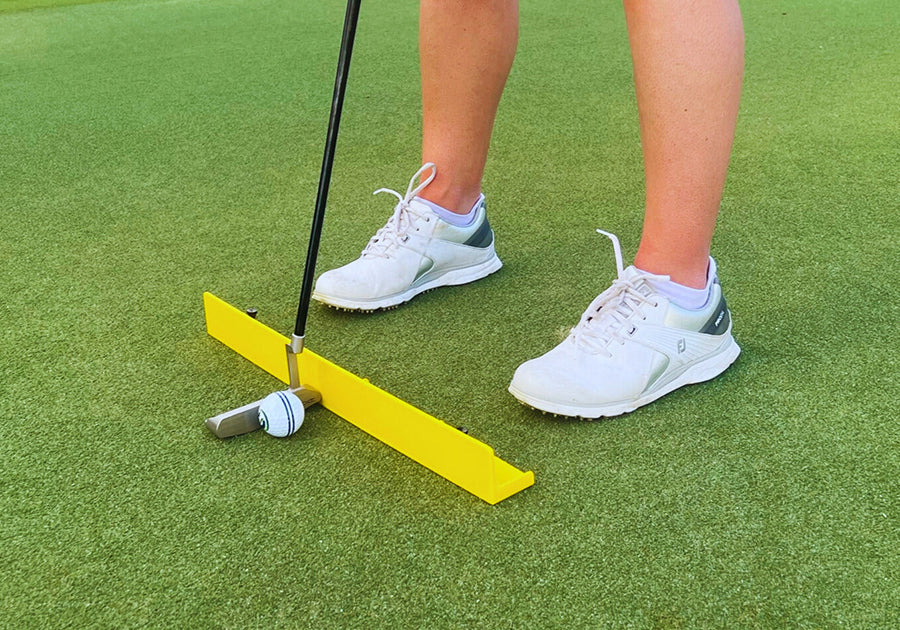 the putting arc t3 golf training aid lifestyle