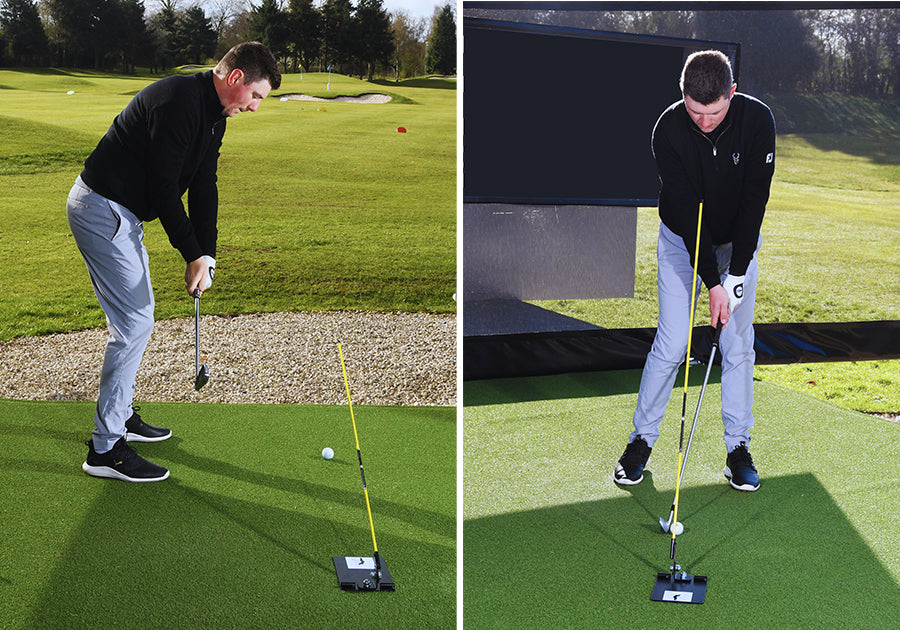 the swing plate base golf training aid lifestyle