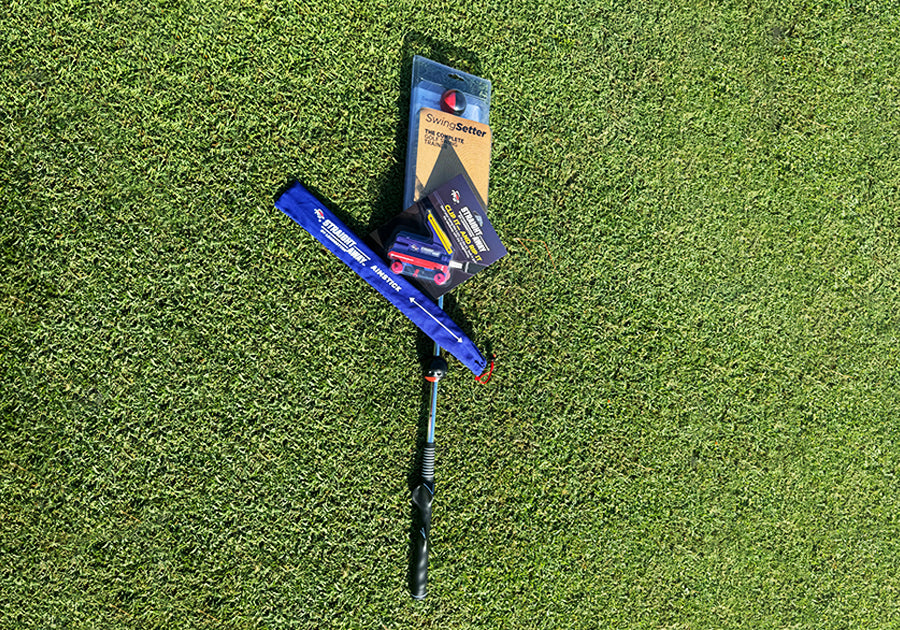 Top Training Aids Bundle by David Leadbetter: The Straightaway