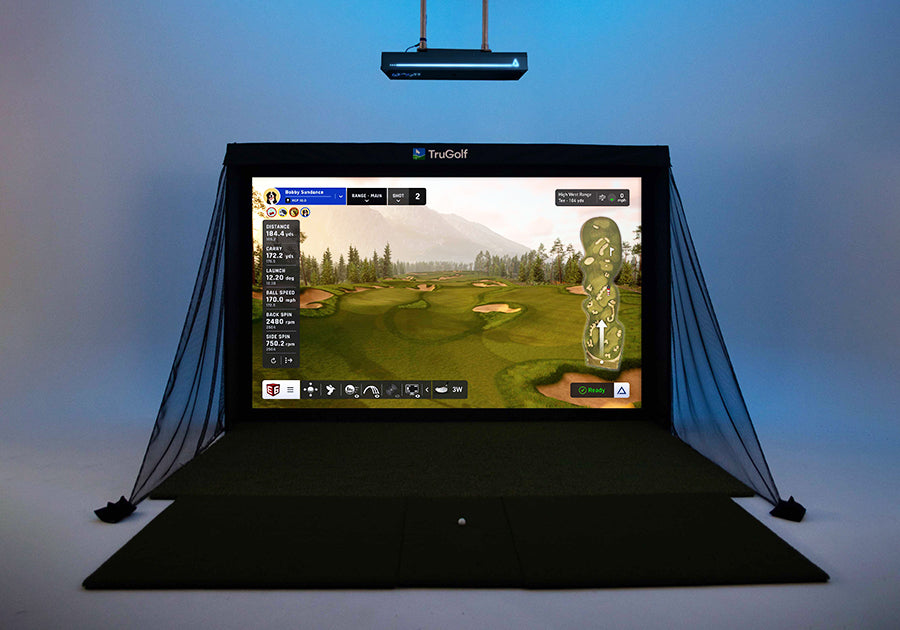 TruGolf MAX Golf Simulator Package - Front View