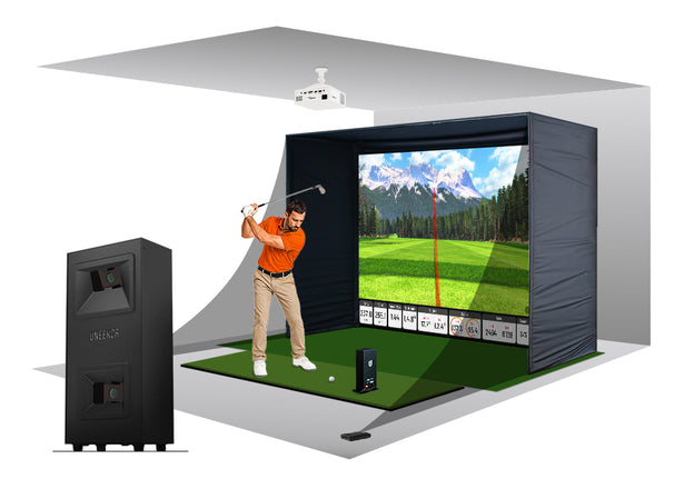 Uneekor EYE MINI LITE All-In-One Golf Simulator