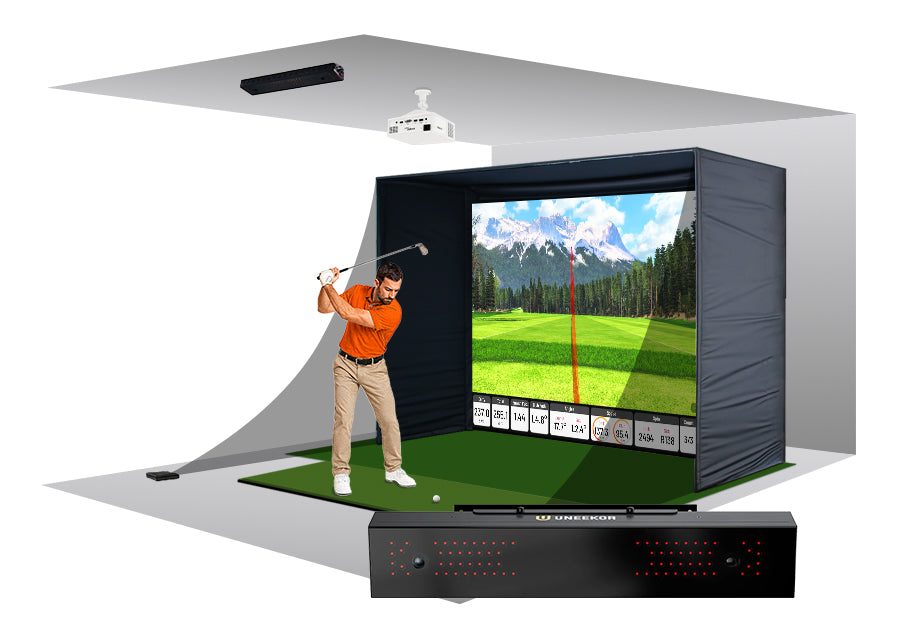 Uneekor EYE XR DIY Enclosure Golf Simulator