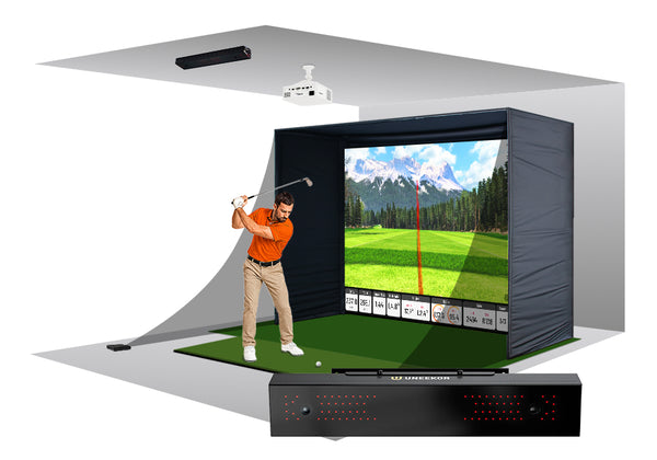 Uneekor EYE XR All-In-One Golf Simulator – Top Shelf Golf