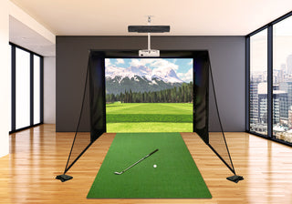 Uneekor EYE XR PerfectBay Golf Simulator Package
