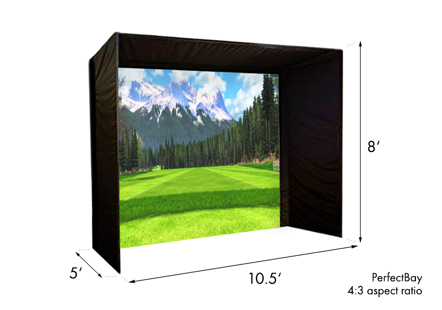 Uneekor EYE MINI PerfectBay Golf Simulator Package