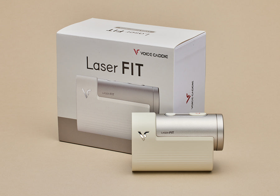 Voice Caddie Laser FIT Golf Rangefinder with 3D Ball to Pin Mode