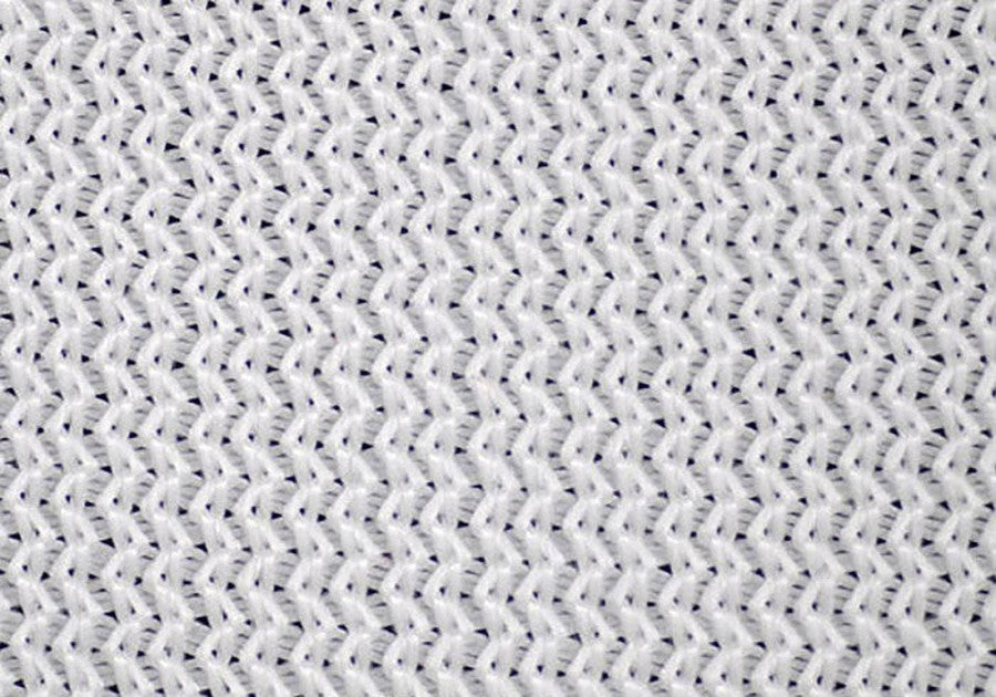 Standard impact screen material closeup