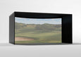 Carl's Place Curved Golf Enclosure 9.5 x 14.5 x 10 proportions