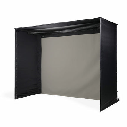 High-Contrast Gray impact screen material closeup