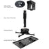 Carl's Place Launch Monitor Ceiling Drop-Mount Kit