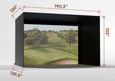 Carl's Place Pro Enclosure dimensions 10x15.5x10