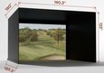 Carl's Place Pro Enclosure dimensions 10x15.5x15