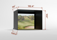Carl's Place Pro Enclosure dimensions 8x10.5x8