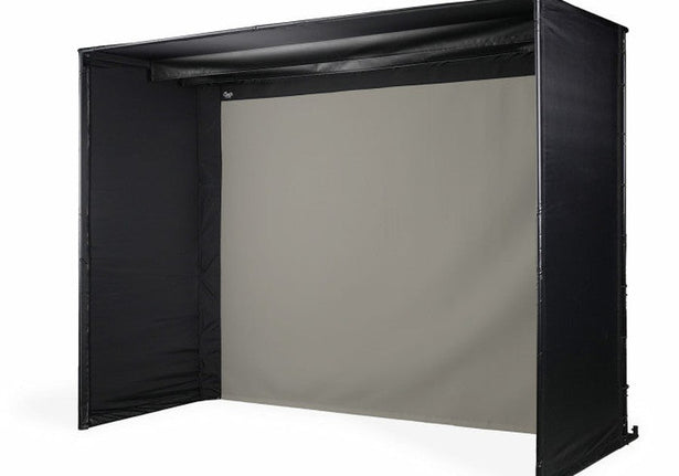 High-Contrast Gray impact screen material closeup