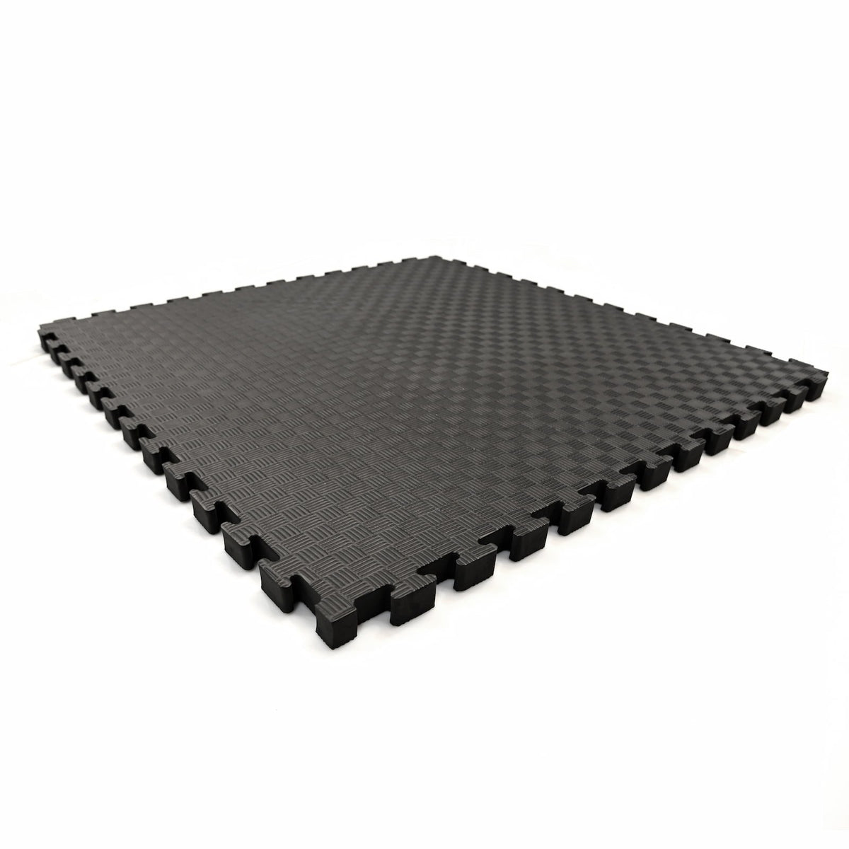 Single Carl's Place golf room floor tile with interlocking puzzle tabs