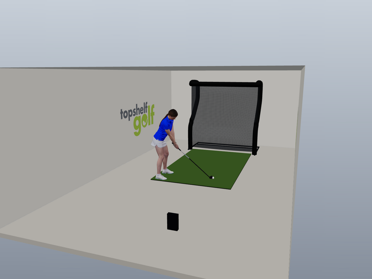 Full Swing KIT Net Golf Simulator, default build