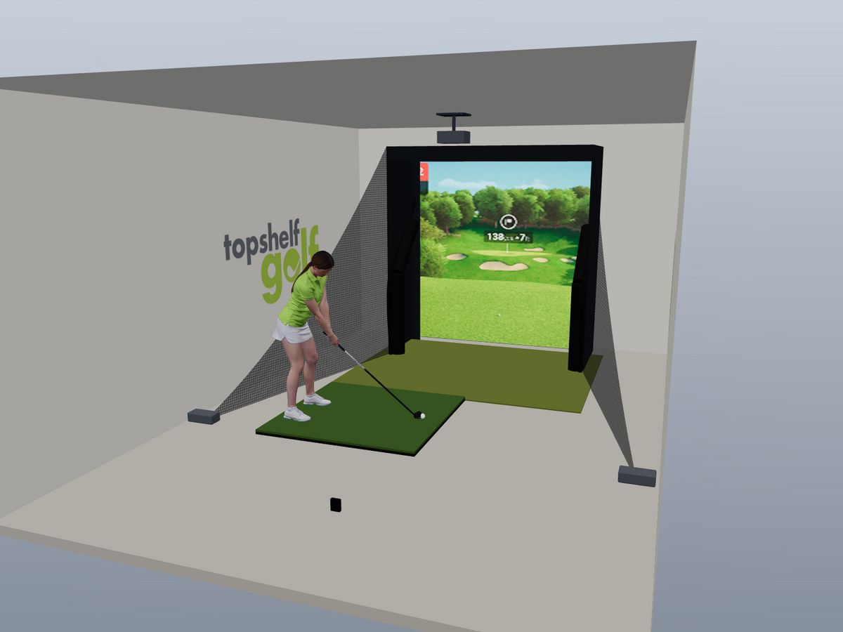 Garmin Approach R10 Floating All-In-One Golf Simulator | Top Shelf