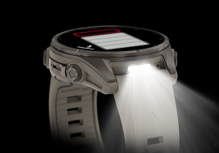 Garmin Fenix 9 Multisport GPS Smartwatch - LED Flashlight